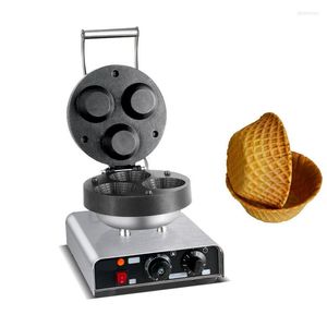 Bread Makers Restaurant Ice Cream Bowl Wafel Machine Automatyczna komercja stożka skóry