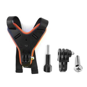 Motosiklet Kaskları Motor Bisiklet Çapraz Yarış Kask Güvenliği Enduro Capacete DJI Osmo Aksiyon Kamera Montaj Braketi