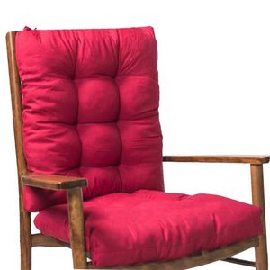 Capas de cadeira almofada espreguiçadeira com backrest rocking back sofá escovado tridimensional para o jardim de casa relaxhair