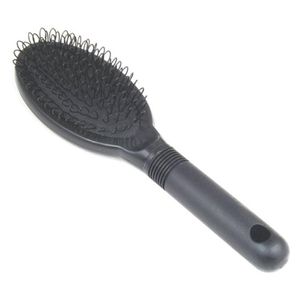 Hair Brushes Creative Loop Wig Brush Looped Bristles Cushioned Comb For Extensions Pieces Professional Accessory Black Colorf Drop D Dh7Me