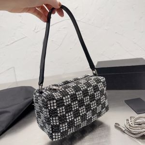 Axillary-Tasche Diamond Bags Flap 2023 Luxus-Designermarken Mode-Schulterhandtaschen Hochwertige Damen-Ketten-Brieftasche Leder-Geldbörse Cross-Body-Totes Kunstwerk-Geldbörsen