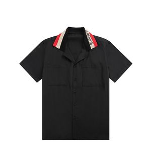 남성 셔츠 블라우스 브레스트 T 셔츠 23SS 패션 티셔츠 캐주얼 탑 클래식 프린트 여성 티셔츠 특대 M-3XL