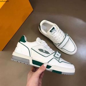 Designer Fashion Trainer sneaker intage Scarpe casual Virgils alligatore goffrato nero Grigio Marrone Bianco Verde pelle di vitello Francese Ablohs Scarpe da uomo 38-45 rh9237