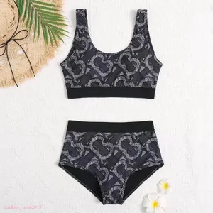 Lace Jacquard Bras Lingerie Swimwear Women Thongs Set Fashion Letter Swimwear Bra Sets Gift for Female Briefs