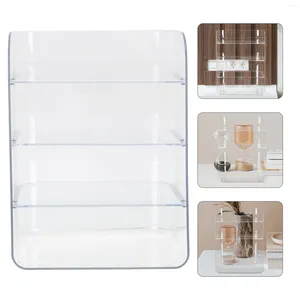 Storage Boxes Box Skincare Makeup Magazine Rack Multi-layer Clear Display Stand Desk Drawer Organizer 3-tier Riser