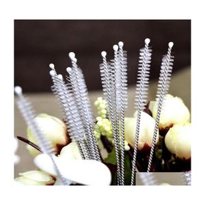 Reng￶ringsborstar Pipe Cleaners Nylon St Brush f￶r att dricka rostfritt st￥l Cleaner Drop Delivery Home Garden Housekee Organisation Ho DHOF4