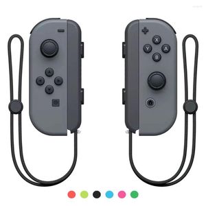 Game Controllers 1 Pair Joy-Con Gamepad Handle Lock Wrist Strap Lanyard For Switch 6 Colors Gamer 2023