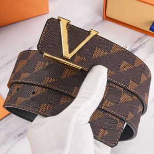 Fashion Vintage Men Belt Luxury Letter Brushed Steel Buckle Women Designer Belts Width 4CM Head Layer Cowhide With Gift Box