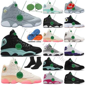 2023 LOW OG 13s Mens Women Basketball Shoes jordens 13 Aurora Green Flint Bred Playground lucky Black Cat Court Purple Chinese New Year