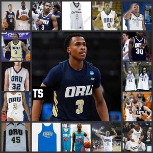 College Basketball Wears 3 Max Abmas Oral Roberts University Basketball Jersey 2022 NCAA Final Four Oru Jerseys 42 Mark Acres 0 Cal Vin Garrett 2 Daquan Jeffries 32