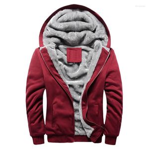 Men's Hoodies Men's Sweater Hooded Autumn & Winter Baseball Uniform Korean Version Of Sports Plus Velvet Padded Coat