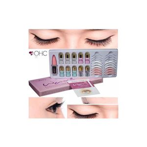 Falska ￶gonfransar Liss Lift Eyelash Perm Perm Set med stavar lim professionell cilia f￶rl￤ngning fransar permanent sk￶nhet utg￶r t dht1l