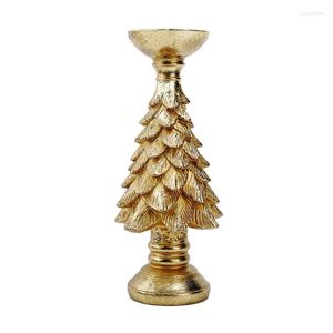 Candle Holders Christmas Holder Tree Candlestick Romantic Candlelight Table Centerpiece Decorations Dinner Restaurant Home Party