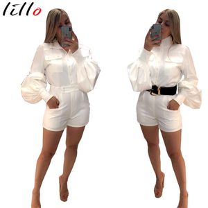 Kobiety Jumpsuits for Women 2023 TALIST FLARED STRAND DŁUGO STEEVED MOSY MODZINY KOLOR BODYSUT RAVE FESTIVAL Odzież Romper