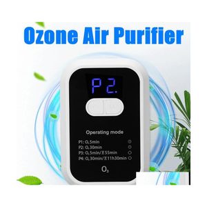 Altri purificatori d'aria da giardino per la casa Generatore di ozono per uso domestico Purificatore Detergente Lonizer per cucina WC Smart O3 Drop Delivery Dhper