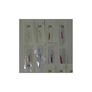 Tattoo Needles 100 Pcs 3R 5R 7R 9R 17R 19R 21R For Manual Pen Semi Permanent Makeup Fog Microblading Eyebrow Drop Delivery Health Be Dhbtl