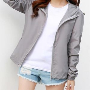 Women's Jackets Hooded Outerwear Summer Causal Fashion Women Basic Coats Windbreaker Zipper Lightweight Bomber1