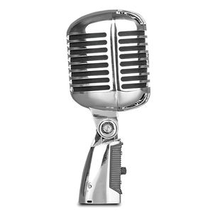 Микрофоны Винтажный микрофон для SHURE Simulation Classic Retro Dynamic Vocal Mic Universal Stand Live Permance Karaoke 230113