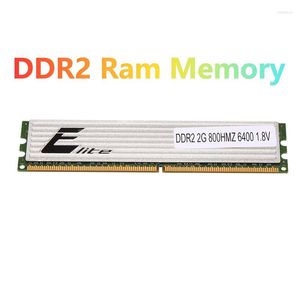 ذاكرة RAM 800MHz PC2 6400 240 دبابيس 1.8 فولت DIMM مع سطح مكتب سترة التبريد لجهاز الكمبيوتر AMD