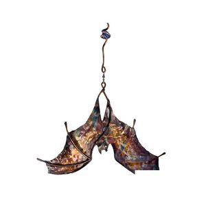 Decorative Objects Figurines Bat Wind Catcher Spinner Scptures Yard Windmill Garden Ornament Art Drop Delivery Home Decor Accents Dhabo