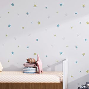 Wallpapers Peel And Stick Wallpaper Star Cloud Auto Adhesive 3d Compass Baby Boys Girls Bedroom Decor Kids Room Wall Paper J114