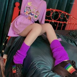 Kadınlar SOCKS Japon Lolita Kadın Bale Gaiter Örgü Botlar Tatlı Kız Kış Taytlar Sıcak Uzun İçin Aksesuarlar