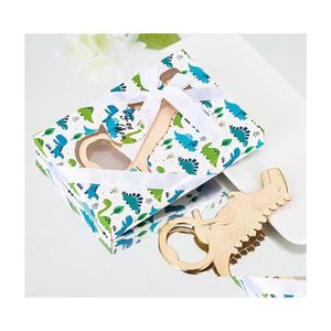 Öppnare 3 Designs Dinosaurs Bottle Opener Baby Shower Birthday Presents Party Favors Event Giveaways årsdag Keepsake Beer Drop Del Dhjcf