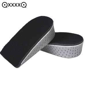 Shoe Parts Accessories 1Pair Of Height Increase Insole Heel Pad Lifting Inserts Memory Foam Breathable Lifts Shoe Pads Insoles 1.5/2.5/3.5/4.5Cm Unisex 230114