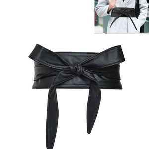 Cintos Mulheres Amarne o Belt Belt Bowknot para Limpa Lado Lado Lado Lado Banda Bow Ladies Decoração Moda Pu 2023 Adulto