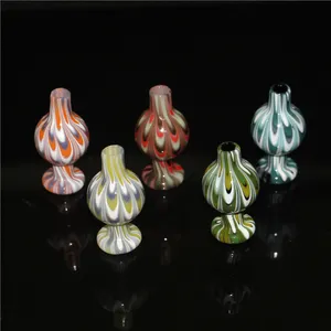 US Color Glass Bubble Carb Cap UV Ball Carb Caps For Beveled Edge Quartz Banger Nails glass ash catcher