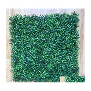 Garden Decorations Artificial Turf Plastic Fake Grass Lawn 25x25cm Drop Delivery Home Patio DHQXP