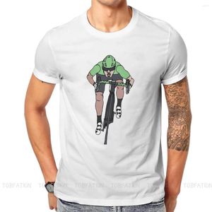Heren t shirts fietsen cyclus sportbeweging crewneck t-shirts mark cavendish le maillot vert print shirt trend kleding maat s-6xl