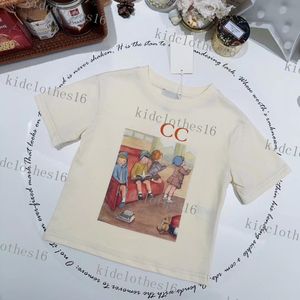 Summer 10 cores Kids designer bear T-shirts Tees Tops Baby Boys Girls M Letters Printed Tshirts Moda Respirável Roupas Infantis