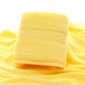 Asciugamano Asciugamani da bagno di lusso Giallo per adulti Morbido lenzuolo di qualità premium Doccia Bagno Cotone Forte assorbimento d'acqua B