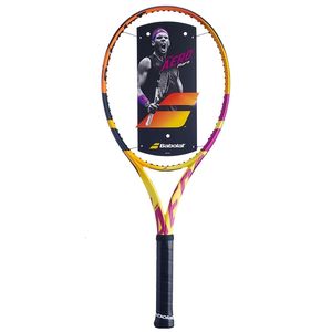 Badminton Rackets Nadal Tennis racket PA Pure Aero professional all carbon tennis for men and women beginner 300g 230113