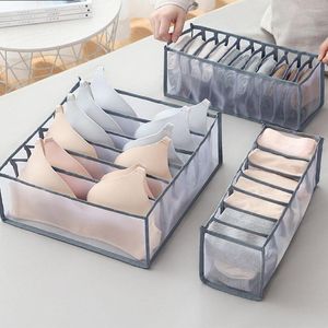 Cassetti portaoggetti Scatola per biancheria intima Riutilizzabile Vestiti Organizer Cestino Flodable Cassetto Diviso Contenitore portatile Scatole per reggiseni