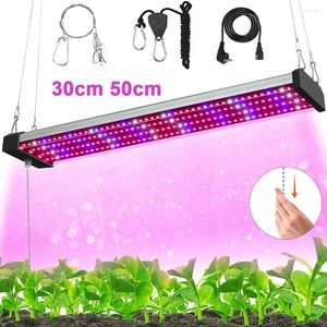 Grow Işıkları Bağlanabilir LED Işık Kapalı bitki için 30 cm 50cm tam spektrum fito lamba seralar çadır hidroponik ABD AB İngiltere fişi