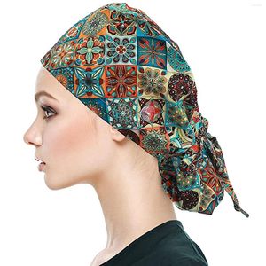 Kugelkappen -Scrub -Kappe mit Knöpfen bouffierender Hut -Schweißband für Frauen und Herrensportarten