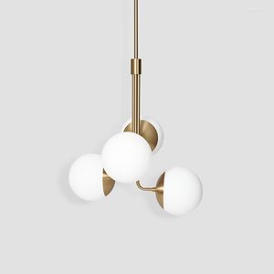 Lampade a sospensione Diamond Light Clear Lamp Cord Glass Box Illuminazione Lampadari a sfera Soffitto Designer di lusso