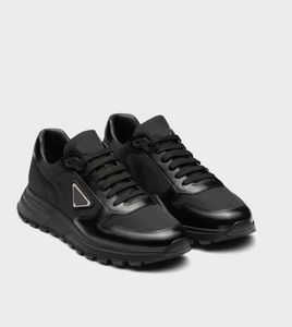 New Top Luxury Prax 01 Sports Shoes 남자 재활용 나일론 기술 패브릭 레저 워킹 브랜드 고무 플랩 단독 파티 웨딩 런닝 슈즈 EU46