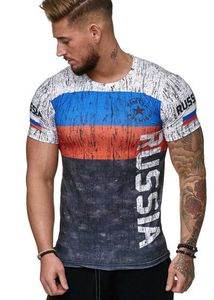 Tシャツ半袖シャツティー通気性ジャージードイツスペインスウェーデンポルトガルロシアTシャツメンスポーツシャツ特大トップス