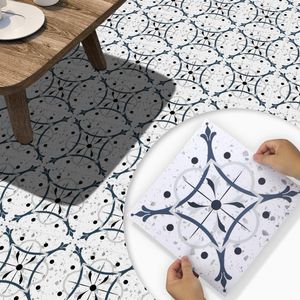 Väggklistermärken 36st golv terrazzo vattentät pvc fyrkantig gamla keramiska plattor renovering 30 cm kök badrum diy