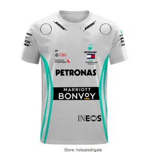 ベンF1フォーミュラワンTシャツAMチームエクストリームスポーツイベントTシャツ高品質のカジュアルプラスサイズメンズショートスリーブ100-6X