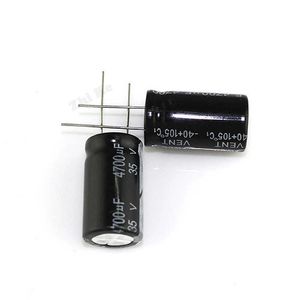 5pcs/lot 4700UF 35V 18*30MM Aluminum Electrolytic Capacitor High voltage filter capacitor