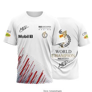 夏の新しいF1ファッションメンズTシャツドライバーワールドチャンピオンTshirt 2021ファン最大ブレーニングフォーミュラワンカラーレーシングチームTシャツ