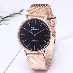 Zegarek na rękę nowe zegarki damskie kwarcowe zegarek Top Luksusowa marka stalowa dama na rękę