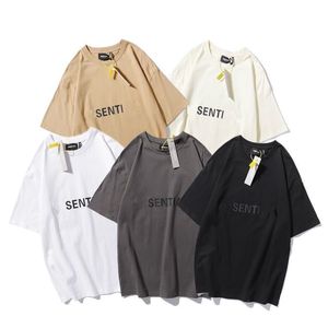 New Mens Designer T Shirt Casual Uomo T-shirt da donna con lettere Stampa maniche corte Top Sell Luxury Men Abbigliamento Hip Hop 2023 Estate ES # S68