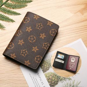M60181 Paszport Cover Designer Moda unisex identyfikator podróży uchwyt karty Pocket Organizer Protection Kluczowa torba