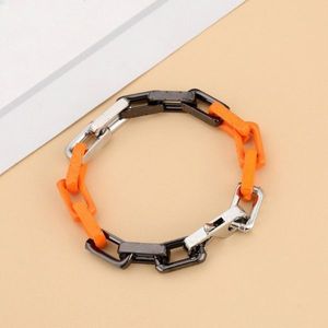 Classic Bracelet Bamboo Chain Titanium Steel Color Neutral Designer Brand Luxury Couple