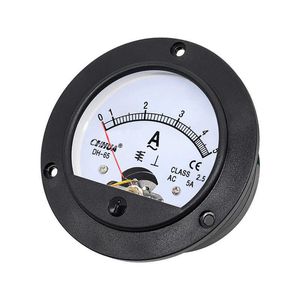 DH-65 SD-65 Analog Ammeter 1A 2A 3A 5A 10a 15a 20a 30A 50A Dairesel İşaretçi Ölçer Paneli Akım Test Mekanik